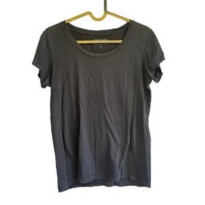 Everlane Supima Cotton Black Tee